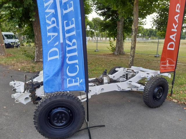Chassis du P4 en cours de restauration